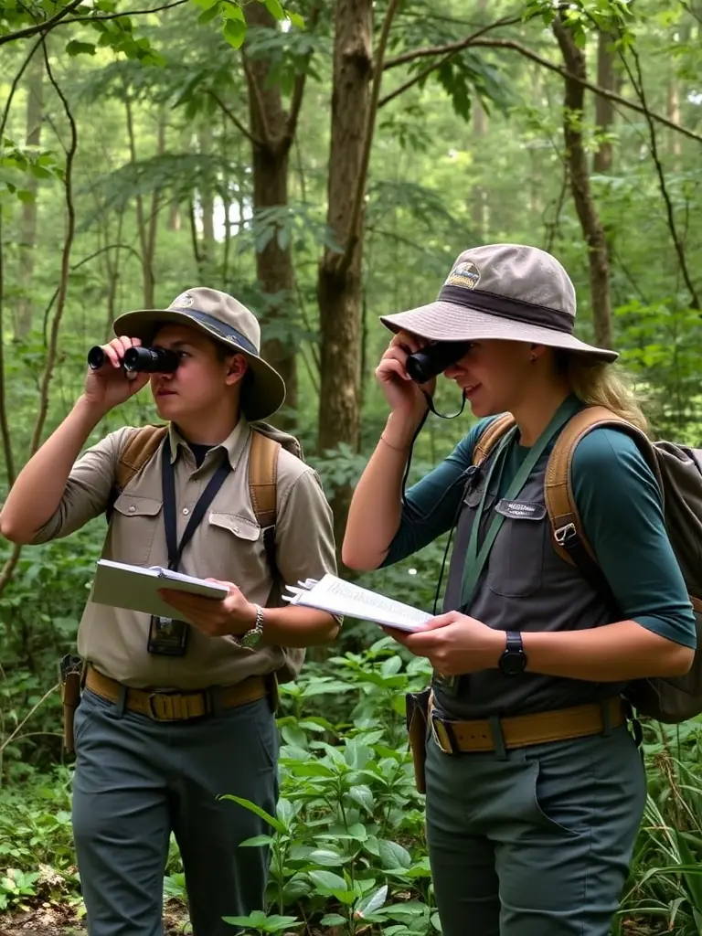 A photograph capturing ACCA CROS DE MONTVERT members participating in a controlled species management program, ensuring the balance of the local ecosystem.